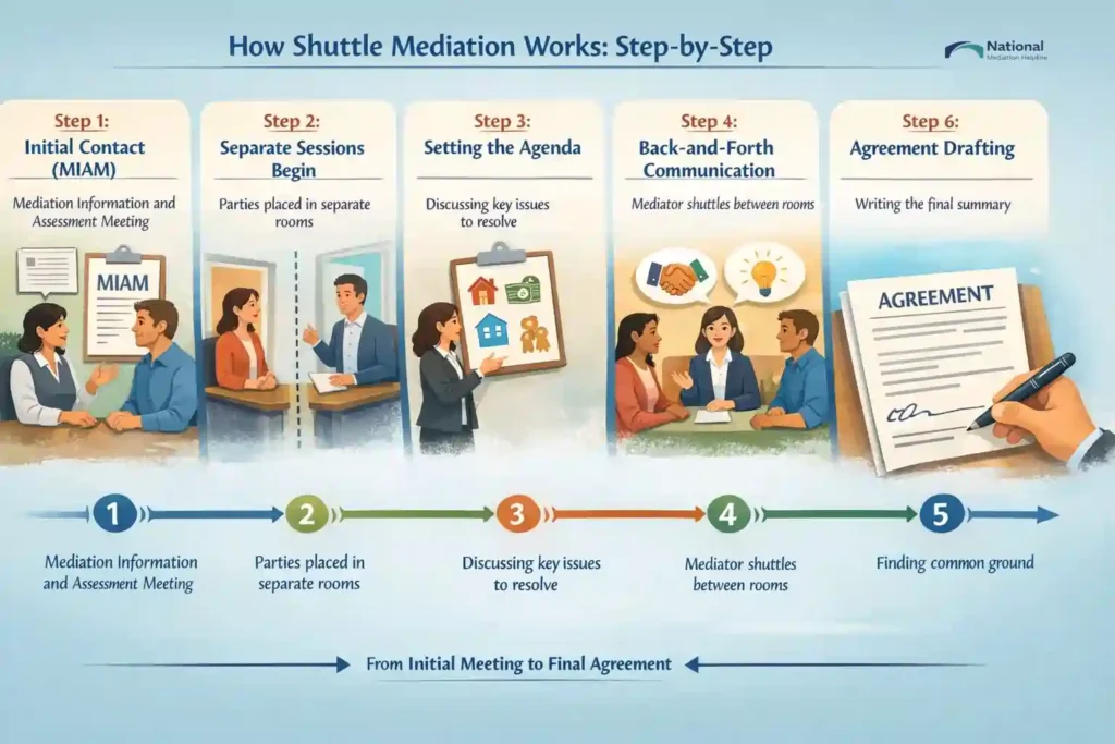 How Shuttle Mediation Works: Step-by-Step Crewe