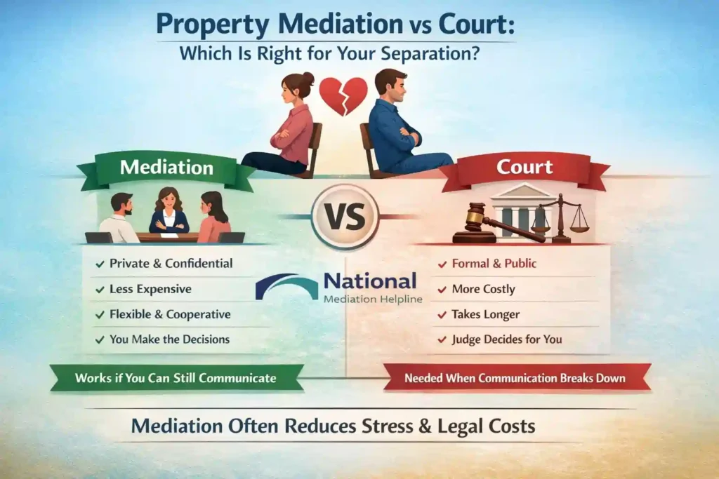Property Mediation vs Court: Which Is Right for Your Separation Crewe?