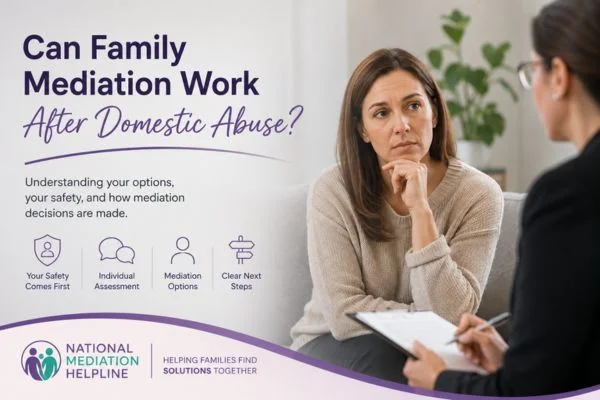Can Family Mediation Crewe Work After Domestic Abuse?